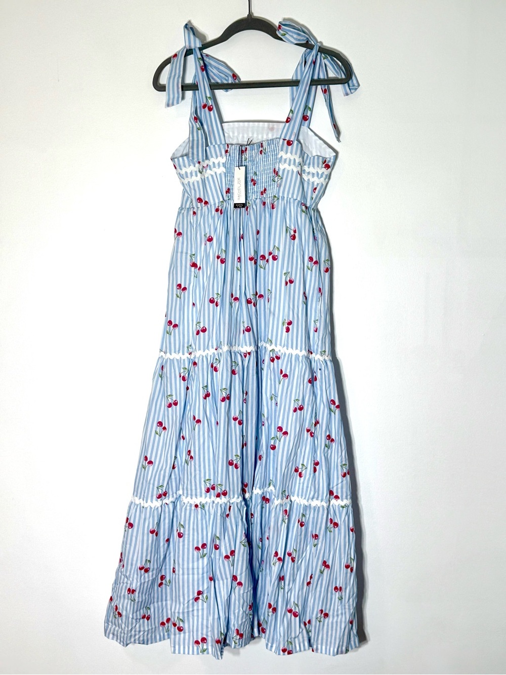 Rachel Zoe Cabana Cherry Striped Maxi Dress - Picture 4 of 4